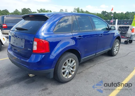 2013 Ford Edge Sel из США, поврежденный, VIN 2FMDK3JC9DBE17607